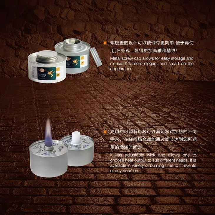 200G DEG Wick Chafing Fuel-the Safest Fuel For Buffet